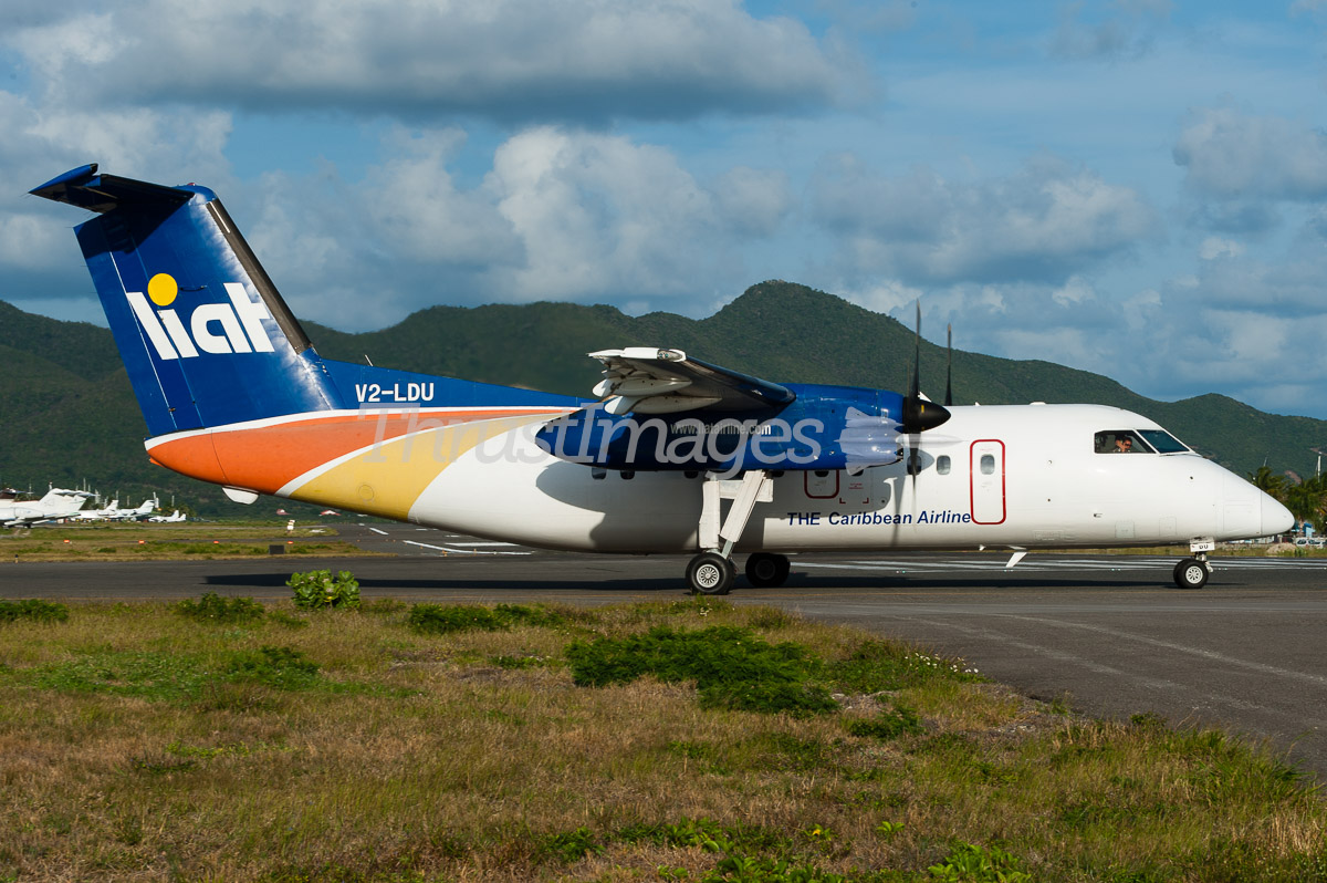 De Havilland Canada DHC-8-103 Dash 8 V2-LDU (cn 270)